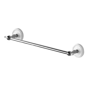 Полотенцедержатель DEVON&DEVON DOR409CR хром/белый