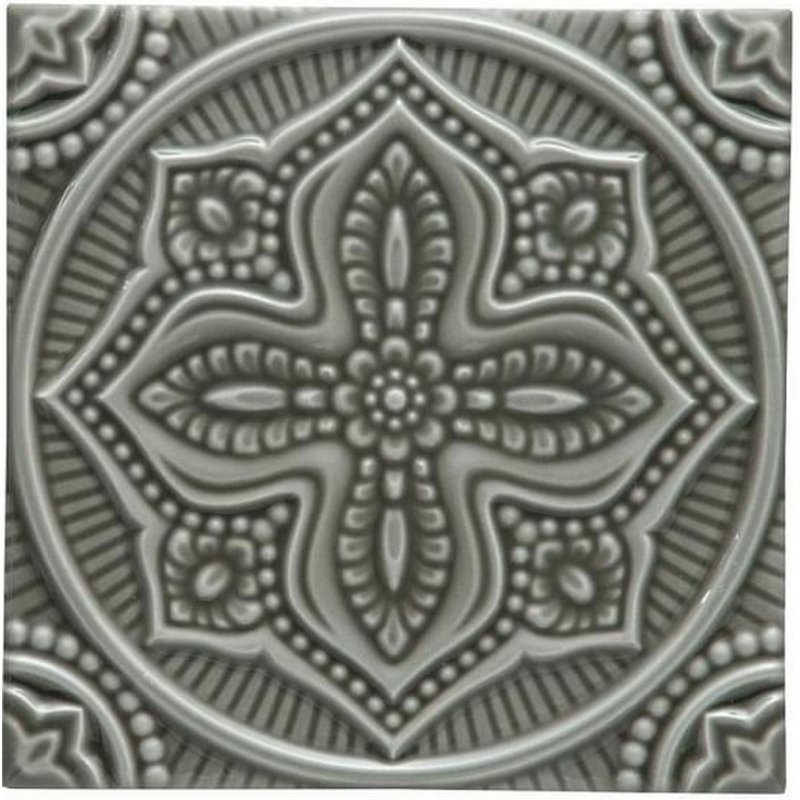 Adex Studio ADST4095 Relieve Mandala Planet Eucalyptus 14,8x14,8