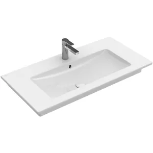 Раковина Villeroy & Boch 4104 AJ R1 (1000х500) без отверствия, перелив, ceramicplus