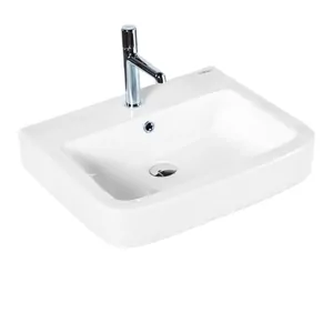 Раковина BelBagno (560х425х160) с отверстием под смеситель, белая BB120L