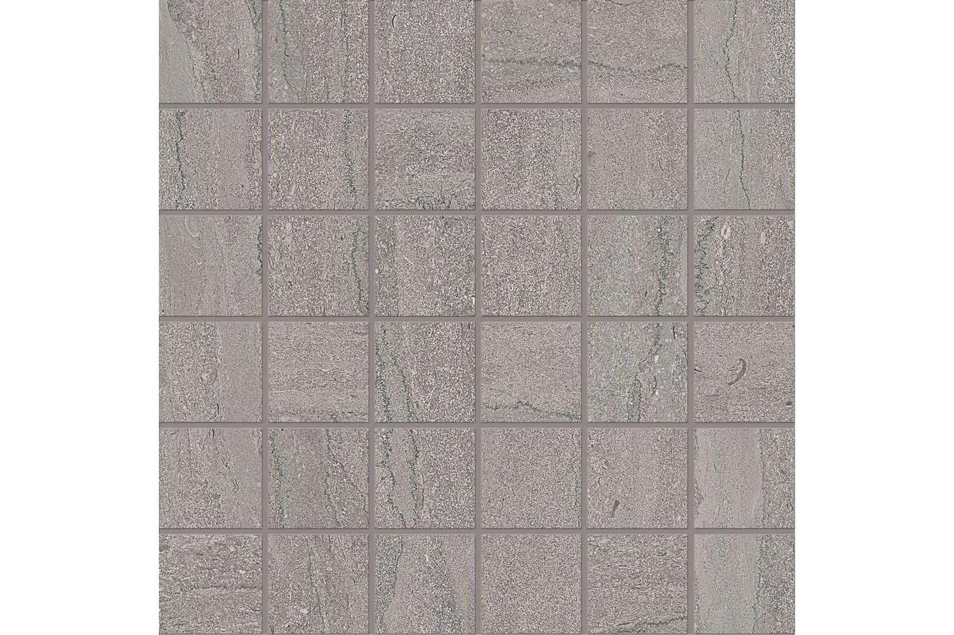 фон Portland Stone Mosaico 5X5 Vein Cut Lead Naturale 30x30