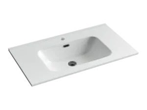 Раковина накладная Ceramicanova 810х465х180 перелив, отв. под смеситель, белый CN7005