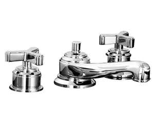 Смеситель для раковины Devon&Devon TRB500CR на три отверстия, с донным клапаном, цвет: хром