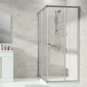 Душевой уголок HUPPE Alpha2 870х1180х1900 профиль матовое серебро/стекло прозрачное A20180.087.321