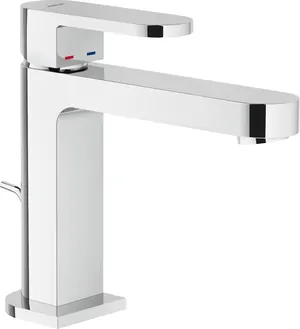 Смеситель NOBILI для раковины, однозахватный, донный клапан, хром 94118/1CR