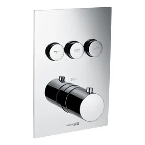 Смеситель для ванны/душа WasserKRAFT Neime 1944 Thermo термостатический, хром