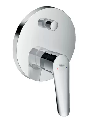 Смеситель Hansgrohe 71404000 для ванны однорычажный, внешняя часть, хром