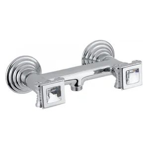 Смеситель CEZARES -DS-01-Sw для душа, двухзахватный, хром/ручки Swarovski