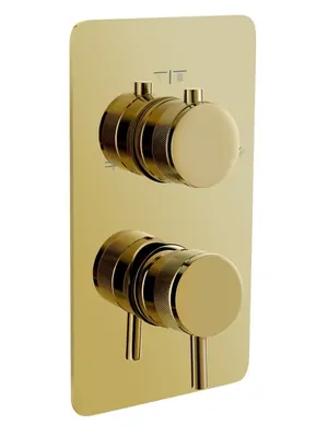 Смеситель Boheme 135-3-G для ванны/душа, встраиваемый, на 3 потребителя, золото