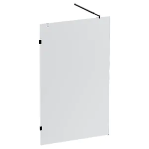 Душевая стенка AM.PM 1200х1950 стекло прозрачное, профиль черный W94WI-120-F1-BTE