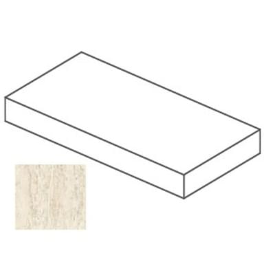 I Travertini Bianco Vein Cut Elemento L Ang Sx Sq 20 mm 60x120