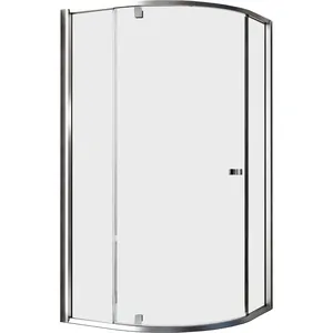 Душевой уголок RAVAK PSKK3-100 (995х995х1900) распашная дверь, стекло, сатин+Transparent