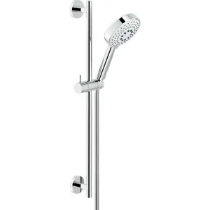 Душевой гарнитур NOBILI стойка 610 мм. лейка 4 режима, шланг, хром AD140/54CR