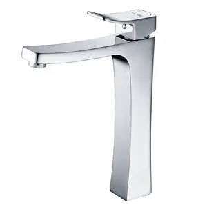 Смеситель для раковины WasserKRAFT 1063H однорычажный, высокий излив 241мм, цвет: хром