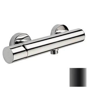 Смеситель для ванны/душа Bossini Z005130073 настенный, однозахватный, без излива, черный матовый