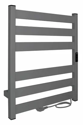 Полотенцесушитель Indigo б/п 600х500 (таймер,скр.монт) серый, LСLOKS5E60-50MGRt