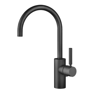 Смеситель для раковины Dornbracht 33560661-33 с донным клапаном, черный матовый