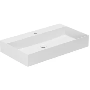 Умывальник Azzurra (810х460х125) подвесной, отв. под смеситель, белый ELLP080450QMBI