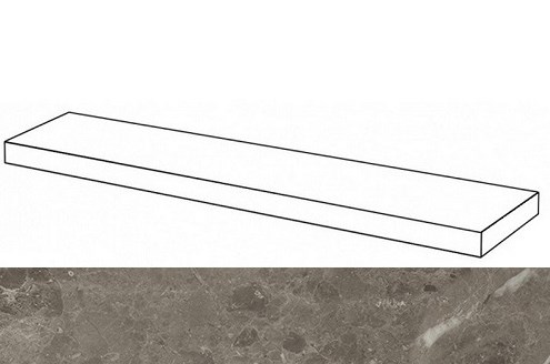 Room Stone Gray Satt 33X120 620070001233 сатинированная