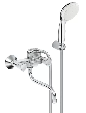 Смеситель Grohe S 2679210A для ванны, универс, поворотный излив 300мм, с руч.душем Tempesta