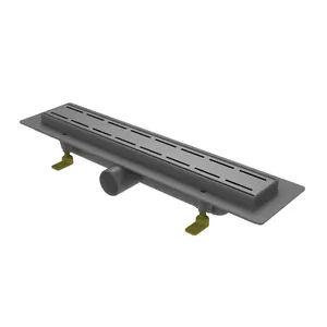 Душевой лоток Paini L=450 мм, D40, черный матовый CH450LC