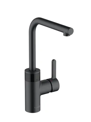 Смеситель для кухни KLUDI электронный 230V излив 340мм, черный матовый 422206675