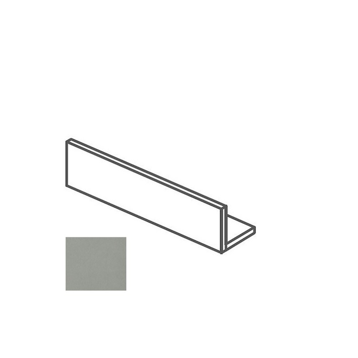 Impronta italgraniti Nuances NU02BR2 Bordo L Grigio 20x120 матовая