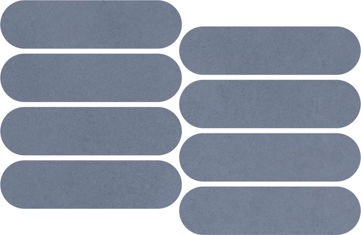 мозаика Nuances Cielo Mosaico Ovale Strideup 19.5x37