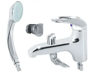 Смеситель для ванны VARION Armaturen 9770 95 3 однозахватный, удлиненный излив