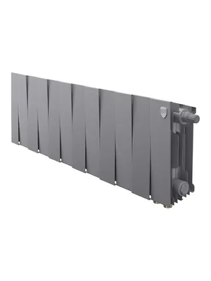 Радиатор биметалл, 12 секций ROYAL THERMO 200 Silver Satin VDR80, нижнее правое подк, НС-1506336