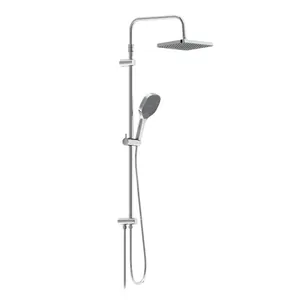 Душевая система Damixa с верхним душем, ручной душ 3 функции, хром 940000000