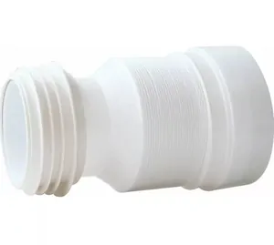 Труба гофрированная WIRQUIN Virplast для унитаза D 110 мм L250-550 мм 70984966