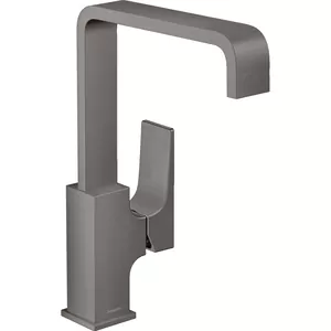 Смеситель Hansgrohe 32511340 для умывальника, с донным клапаном, 230мм, шлиф черн хром