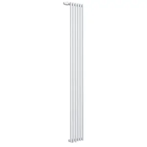 Радиатор стальной КЗТО 1-1250-6 (1284х181х50) 6 секций, 461 Вт, бок.подкл, белый