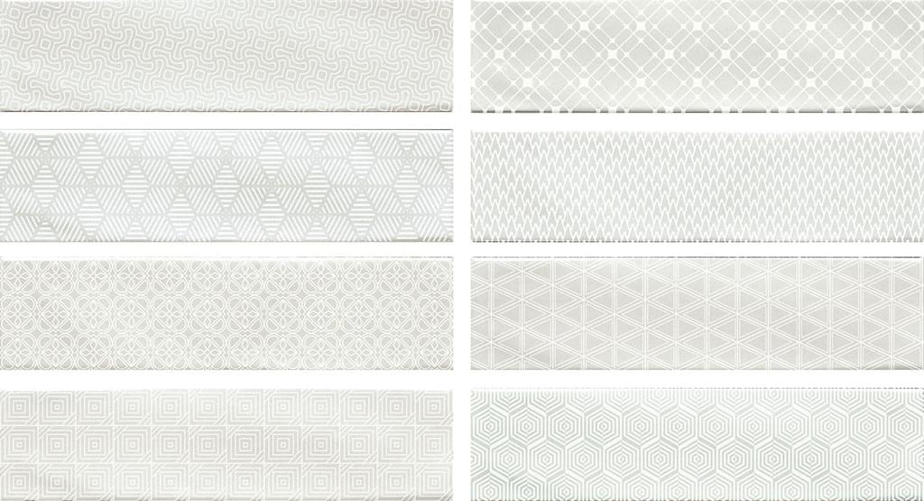 Decor Opal white глянцевая