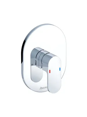 Смеситель для душа RAVAK CR 066.00 встраиваемый, внешняя часть, цвет: хром