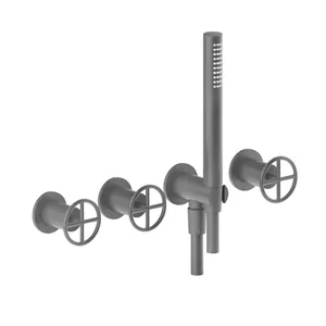 Смеситель для ванны/душа Fantini 47P5P017B встриваемый, душ. комплект, без излива