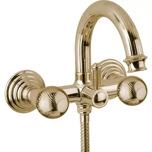 Смеситель CEZARES -VD-02-M для ванны/душа, настенный, бронза/ручки металл