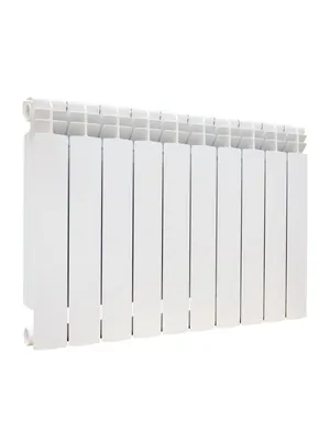 Радиатор биметаллический Fondital 500/100, 10 секций, 1720Вт, белый