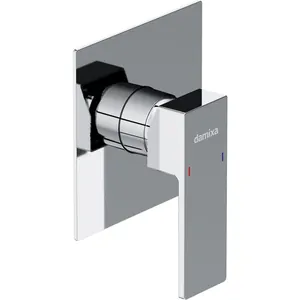 Смеситель Damixa для душа, однозахватный, встраиваемый в стену, хром 537500000