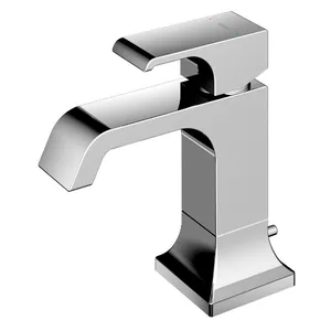 Смеситель для раковины TOTO низкий, со сливным клапаном TLG08301R