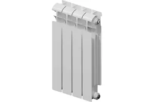 Радиатор биметаллический RIFAR 500 (575х320х100) 4 секции, 744 Вт, боковое подкл, белый