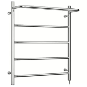 Полотенцесушитель электрический СТИЛЬЕ 600х500, нерж. сталь, правое подключение,00530-6050