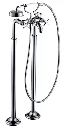 Смеситель Axor 16547 для ванны/душа однозахватный напольный, излив 234 мм, ручной душ,шланг