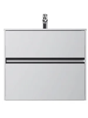 Тумба под раковину AM.PM 80 AM.PM M7BFUX0802WG (800х685х455) 2 ящика, унивесал., белый глянец