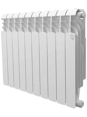 Радиатор биметаллический, 10 секций Royal Thermo 500 2.0, боковое подк, НС-1412065