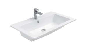 Раковина Aquanet 80 800х500 мм, иск. камень, белая 270158