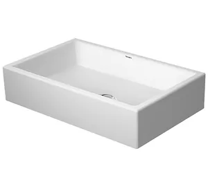 Раковина Duravit 600х380 антигряз. покр, шлиф., б/площ. под смес., без перелива 23516000001
