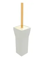 Ерш для унитаза Bertocci напольный, без настенного держателя, золото/белый 142 7722 5000