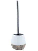 Ерш для унитаза RIDDER напольный, материал полирезин, цвет: белый 2151401